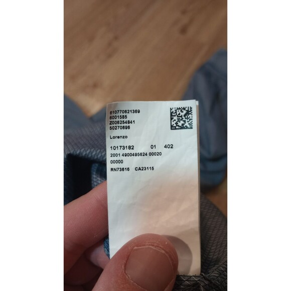 Hugo Boss Button Shirt Mens Extra Large XL Black Geometric Regular Fit Stretch - Picture 9 of 16